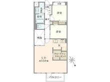 【東京都/杉並区阿佐谷南】オープンレジデンシア阿佐ヶ谷 間取り図