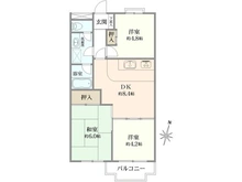 【東京都/杉並区上井草】パークハイム上井草 間取り図