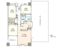 【東京都/杉並区和田】グリーンコーポ東高円寺 間取り図
