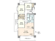 【東京都/杉並区高井戸東】ファミールグラン高井戸デュープレックス 間取り図