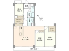 【東京都/杉並区浜田山】ライオンズヴィアーレ浜田山 間取り図