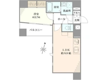 【東京都/杉並区阿佐谷北】デュオ・スカーラ阿佐ヶ谷II 間取り図