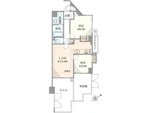 【東京都/杉並区荻窪】レクシオ荻窪  間取り図