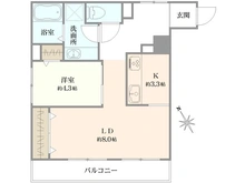 【東京都/杉並区和田】マンション和田 間取り図
