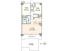 【東京都/杉並区成田東】朝日クレス・パリオ南阿佐谷 間取り図