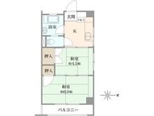 【東京都/杉並区久我山】久我山ロータリーマンション 間取り図