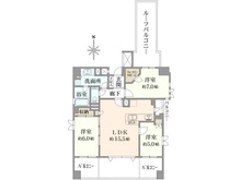 【東京都/練馬区石神井台】グランシティ上石神井 間取り図