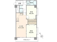 【東京都/杉並区井草】 井草サマリヤマンション 間取り図