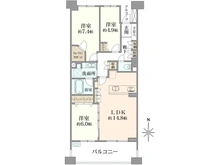 【東京都/杉並区桃井】インザパーク荻窪サウステラス・シーズンテラス 間取り図