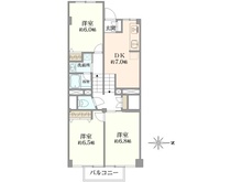 【東京都/杉並区高円寺南】高円寺サンハイツ 間取り図