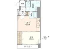 【東京都/杉並区梅里】新高円寺ロイヤルマンション 間取り図
