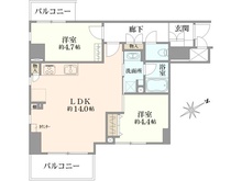 【東京都/杉並区成田東】ヴィンテージ南阿佐ヶ谷 間取り図