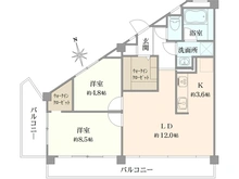 【東京都/杉並区井草】井草サマリヤマンション 間取り図