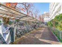 【東京都/荒川区荒川】グリーンコーポ町屋 駐輪場