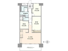 【東京都/荒川区荒川】グリーンコーポ町屋 間取り図