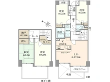 【東京都/中野区白鷺】ビアンヌール白鷺 間取り図