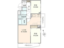 【東京都/杉並区桃井】エスカイア西荻窪第二 間取り図