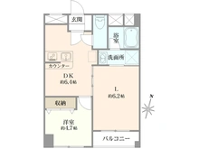 【東京都/杉並区堀ノ内】明和堀の内マンション 間取り図