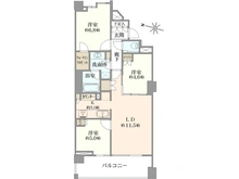 【東京都/杉並区大宮】パークホームズ西永福 間取り図