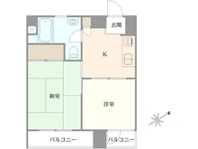 【東京都/杉並区高円寺南】第二高円寺ダイヤモンドマンション 間取り図