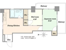 【東京都/大田区東六郷】六郷東豊エステート 間取り図