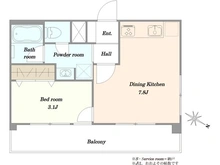 【神奈川県/横浜市港北区綱島西】綱島マンション 間取り図