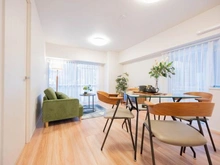 【東京都/目黒区目黒本町】マンションニュー目黒 リビング・ダイニング：※家具・調度品は販売価格に含まれておりません