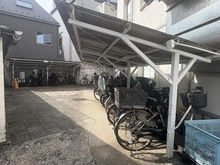 【東京都/目黒区碑文谷】キャッスル共進マンション 駐輪場