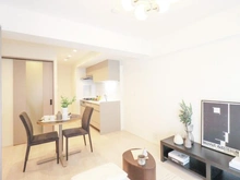 【東京都/目黒区下目黒】ドミニ目黒 リビング・ダイニング：※家具・調度品は販売価格に含まれておりません