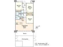 【東京都/世田谷区船橋】オークプレイス世田谷船橋 間取り図
