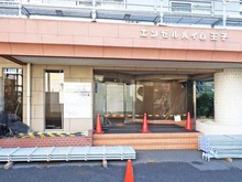 【東京都/北区堀船】エンゼルハイム王子 エントランス：大規模修繕工事実施中（2026年1月末終了予定）