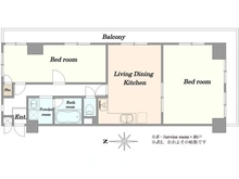 【東京都/北区堀船】エンゼルハイム王子 間取り図