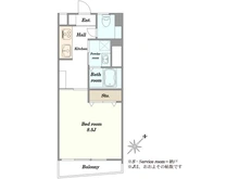 【東京都/目黒区中目黒】サードリハイツ本館 間取り図