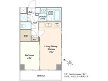 【東京都/世田谷区下馬】マイキャッスル学芸大学II 間取り図