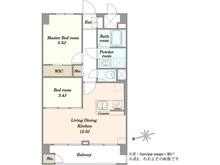 【東京都/目黒区中央町】東建マンション学芸大 間取り図