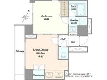 【東京都/渋谷区松濤】モデルノ・トッレ松濤 間取り図
