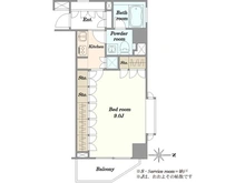 【東京都/世田谷区太子堂】ボヌール三軒茶屋 間取り図