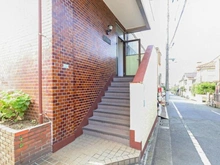 【東京都/目黒区碑文谷】サンモア学芸大マンション アプローチ