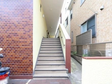 【東京都/目黒区碑文谷】サンモア学芸大マンション アプローチ