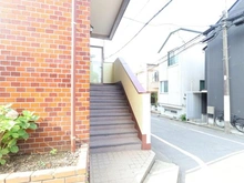 【東京都/目黒区碑文谷】サンモア学芸大マンション アプローチ