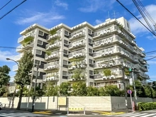 【東京都/目黒区東が丘】目黒柿の木坂アビタシオン 外観