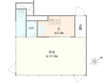 【東京都/目黒区祐天寺】イソラ中目黒 間取り図