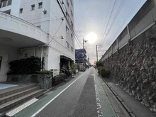 【東京都/目黒区中根】シャンボール都立大 前面道路