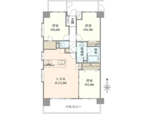 【東京都/練馬区中村北】藤和ハイタウン練馬 間取り図