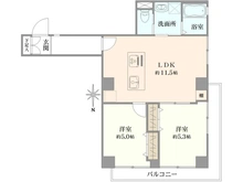 【東京都/練馬区旭町】成増シティハウス 間取り図
