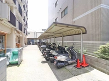 【東京都/板橋区西台】三田高島平第三コーポ バイク置場・駐輪場