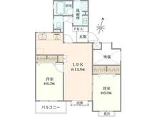 【東京都/中野区沼袋】パーク・ハイム沼袋 間取り図
