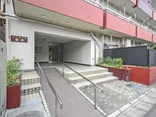 【東京都/板橋区東坂下】サンライズ蓮根 アプローチ