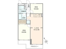 【東京都/板橋区前野町】サンライフ見次公園 間取り図