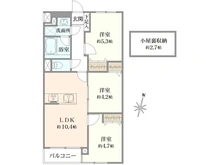 【東京都/板橋区成増】ライオンズマンション西高島平第二 間取り図